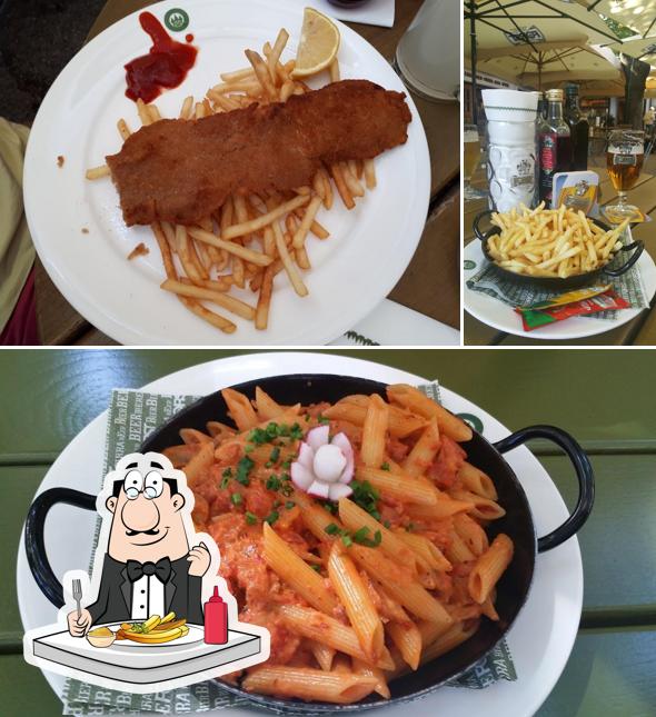 Ordina le patatine fritte a Forsterbräu Lana