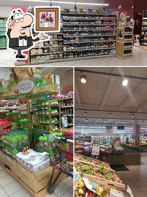 L'intérieur de Intermarché HYPER Saint-Lô