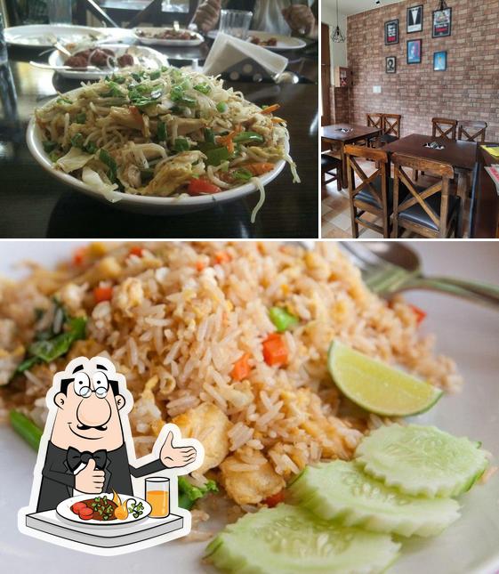 Among different things one can find food and interior at New Metro Foods