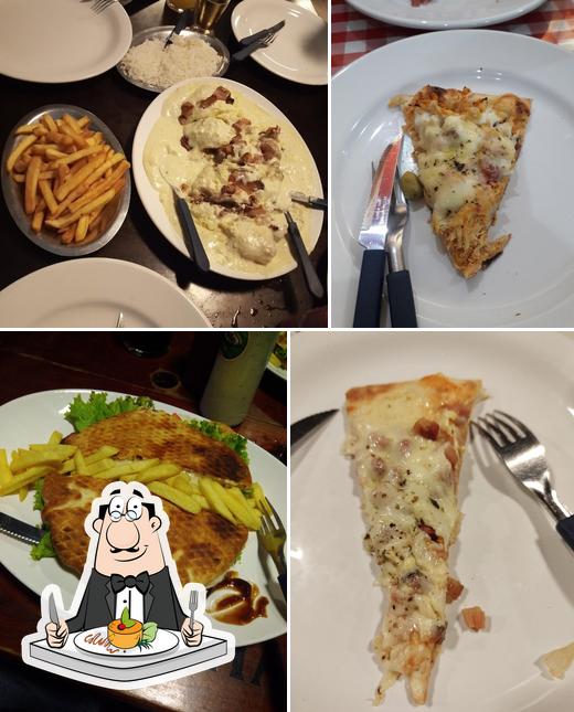 Platos en América Pizzaria e Restaurante