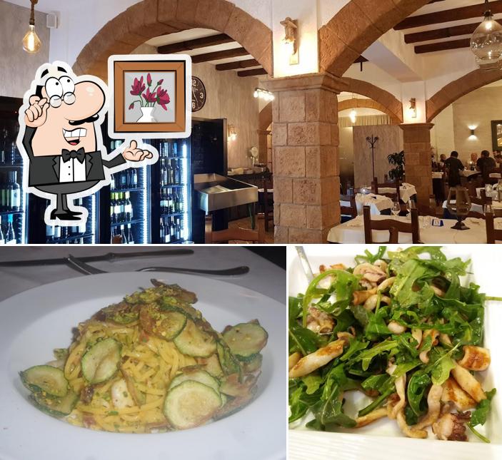 Gli interni di Bacchus Il Pesce E Il Vino