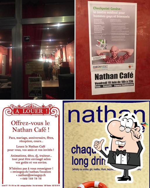 Gli interni di Nathan Café