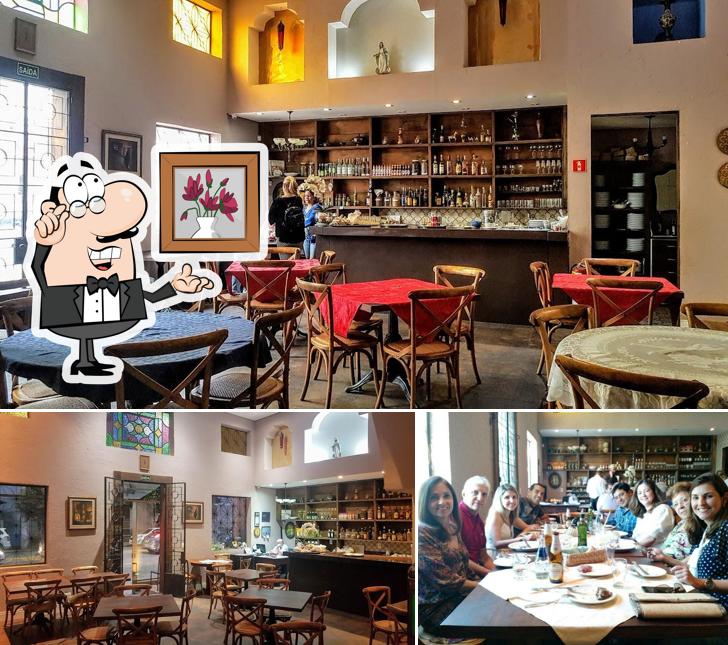 Veja imagens do interior do Empório Árabe - cozinha sírio-libanesa