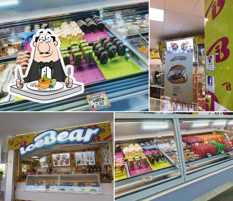 Cibo al Gelateria Icebear