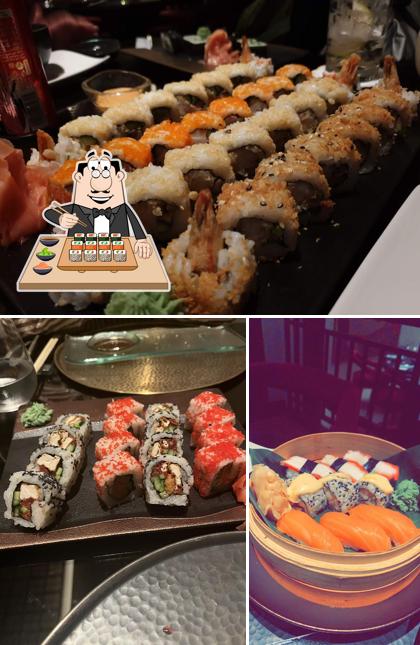 Commandez différentes options de sushi