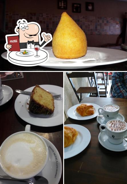 Comida em Balzack's Café
