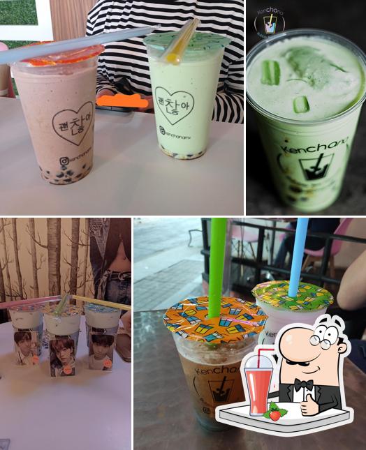 KenCHAna Bubble Tea House tiene diferentes bebidas