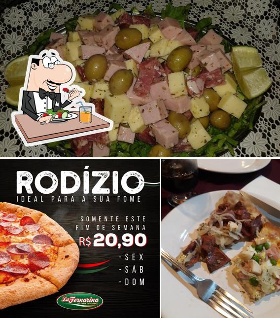 Comida em La Fornarina