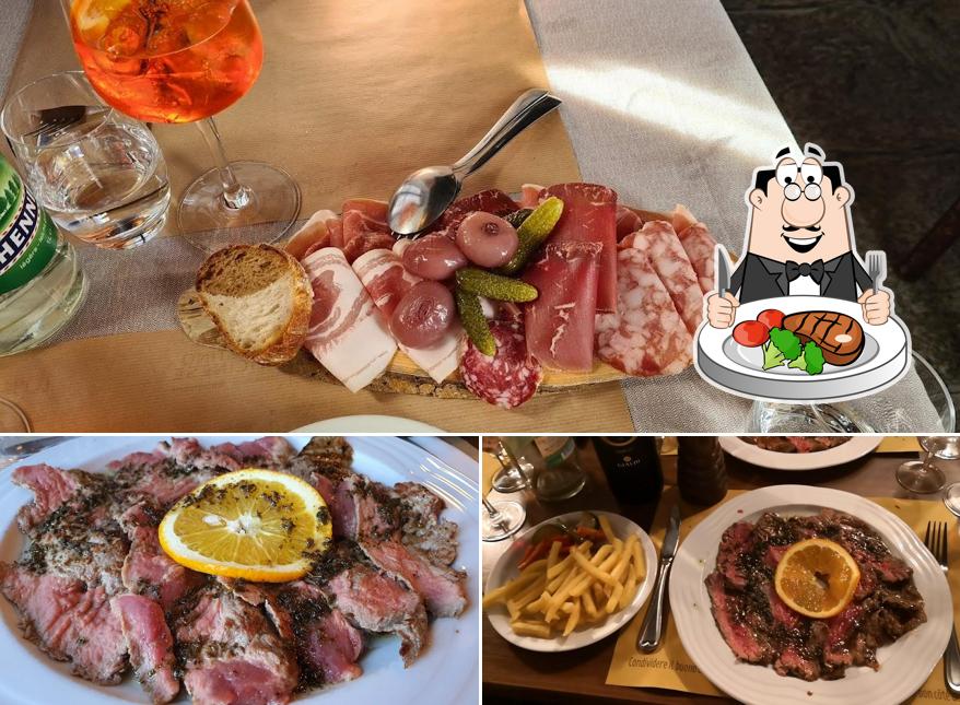 Choisissez des repas à base de viande à Ristorante Grottino Ticinese