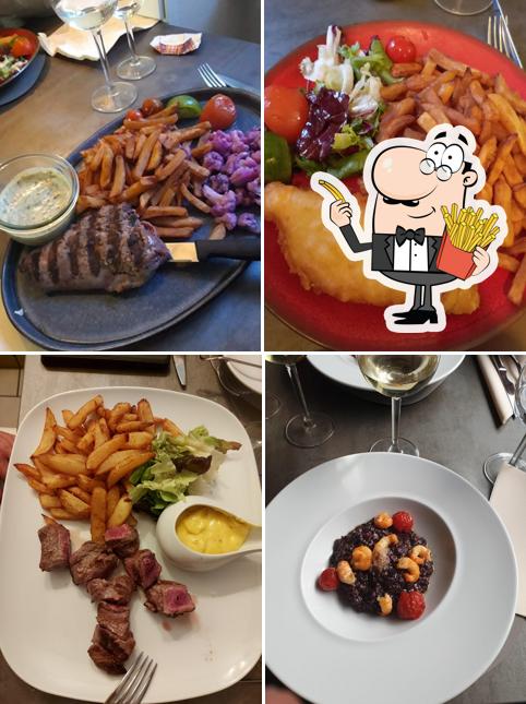 Dégustez des pommes frites à L'ardoise