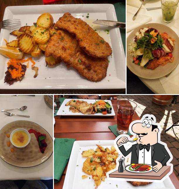 Essen im Restaurant Weingärtner