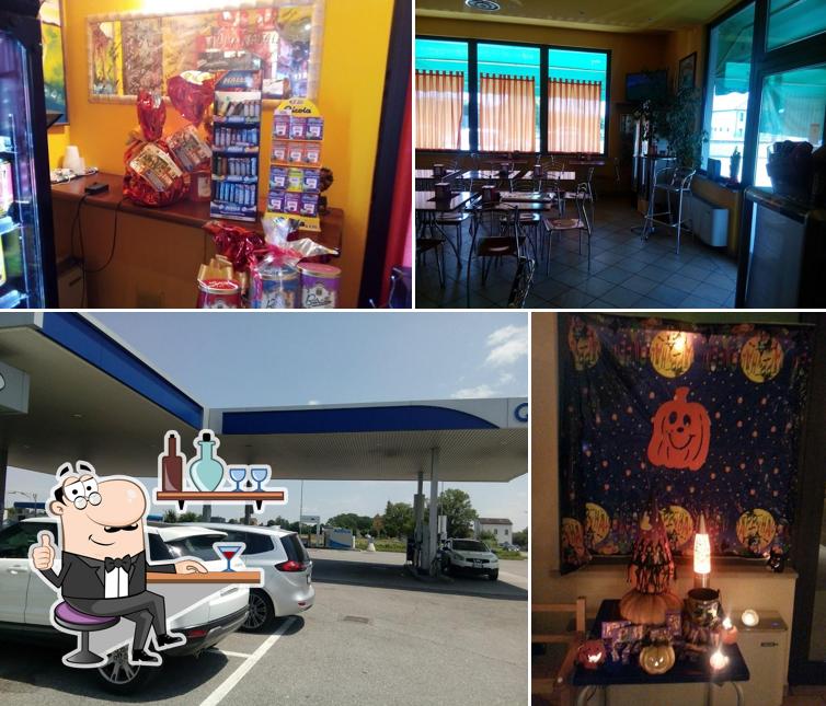 Dai un'occhiata agli interni di Bar Più