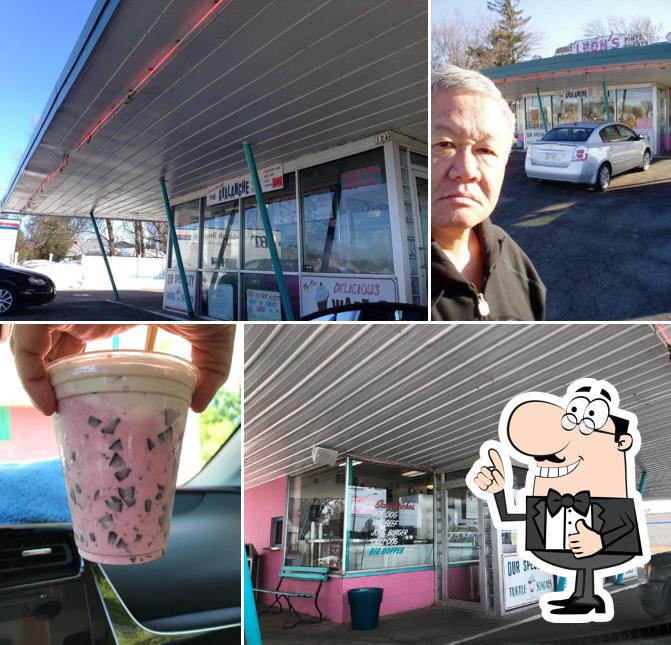 Leon's Frozen Custard in Oshkosh Restaurant menu and reviews