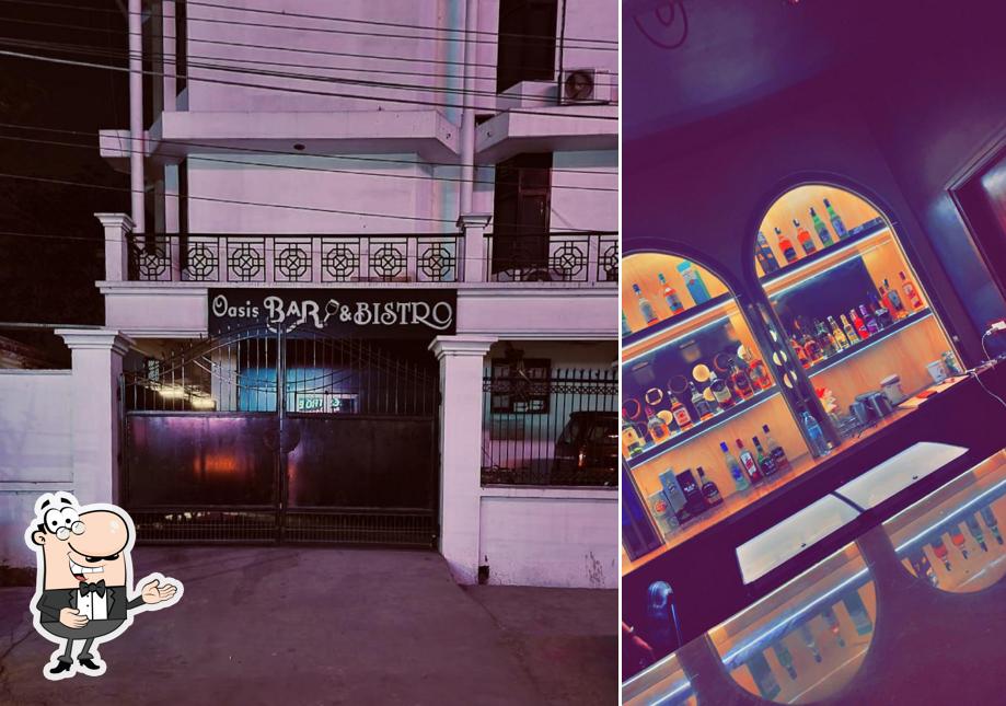Look at the photo of Oasis Bar & Bistro