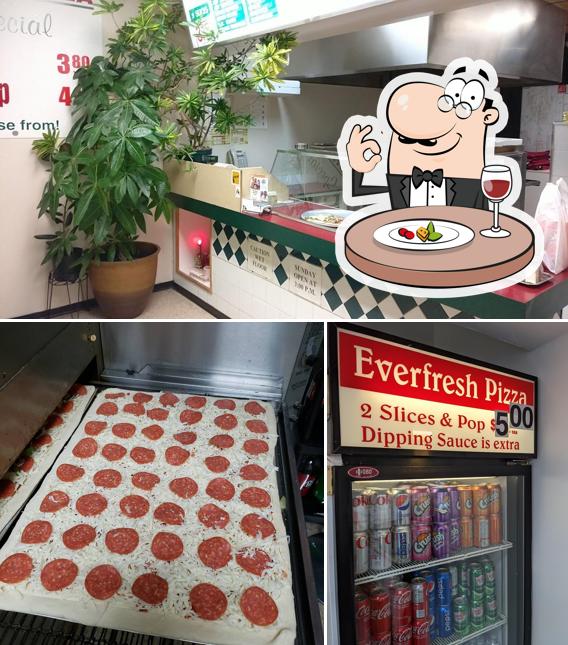 Food at Ever Fresh Pizza