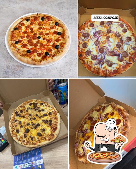 Choisissez différents genres de pizzas