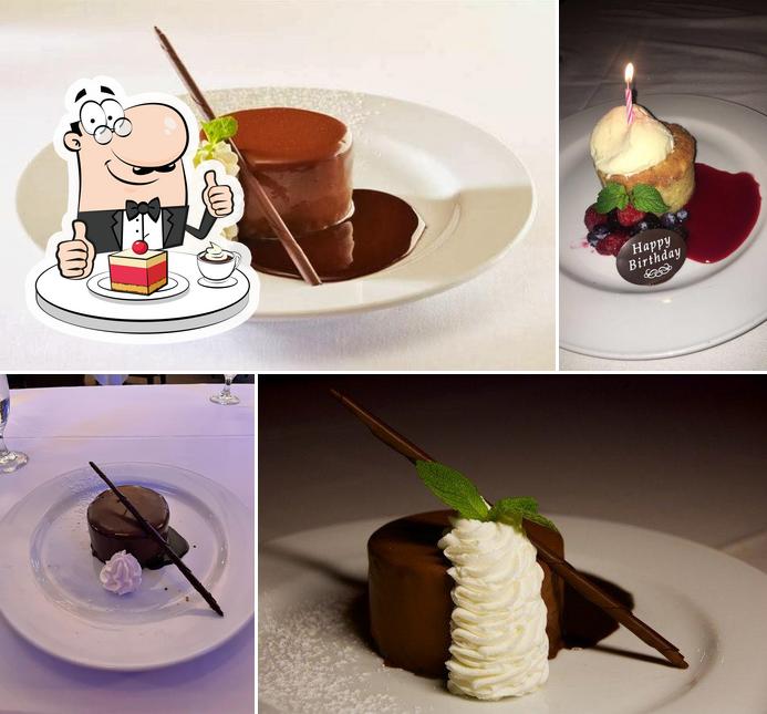 Ocean Prime serves a variety of sweet dishes