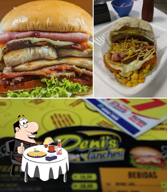 Delicie-se com um hambúrguer no Denis Lanches