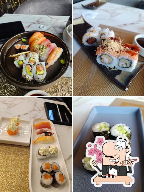 Ordina le diverse opzioni di sushi