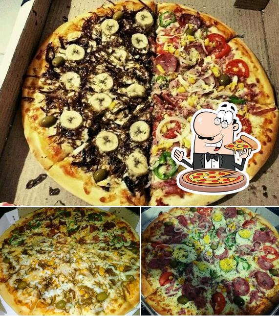 Escolha diversos variedades de pizza