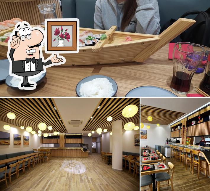 L'intérieur de Yoi Sushi & Thé