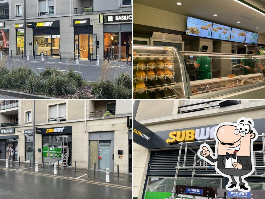 L'extérieur de Subway