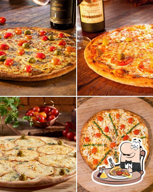 Experimente pizza no Bella Capri Pizzaria