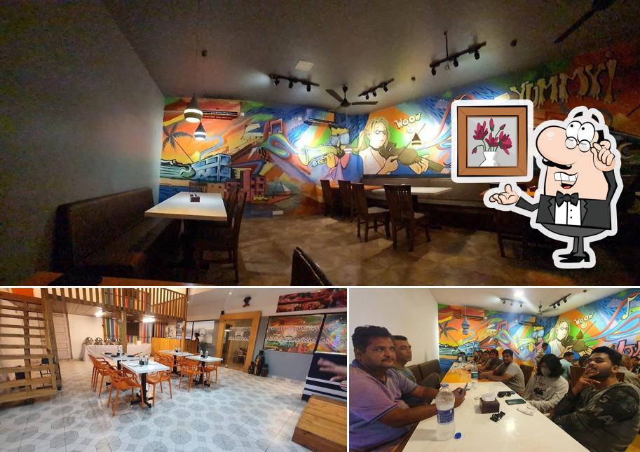 The interior of ANNAMAYYA RESTAURANT