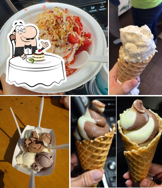 Lumpy's Ice Cream, 306 Wait Ave in Wake Forest Restaurant menu and reviews