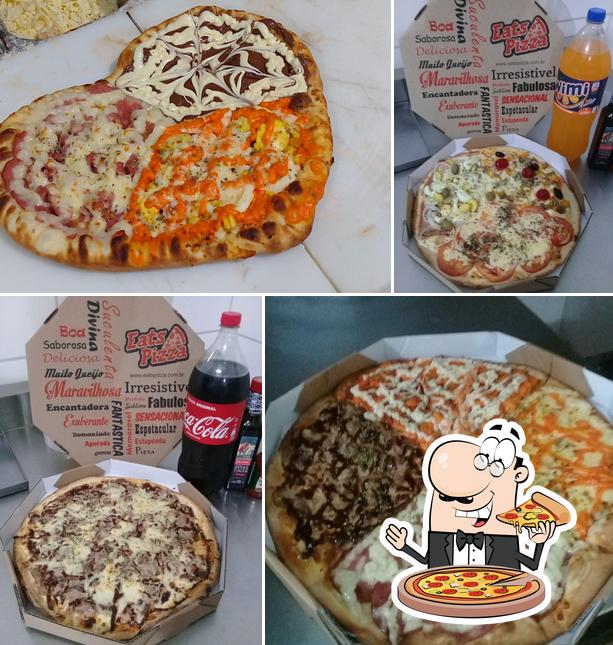 No Eats Pizza, você pode provar pizza