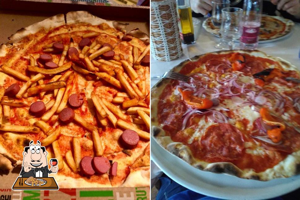 A Il Portichetto, puoi provare una bella pizza