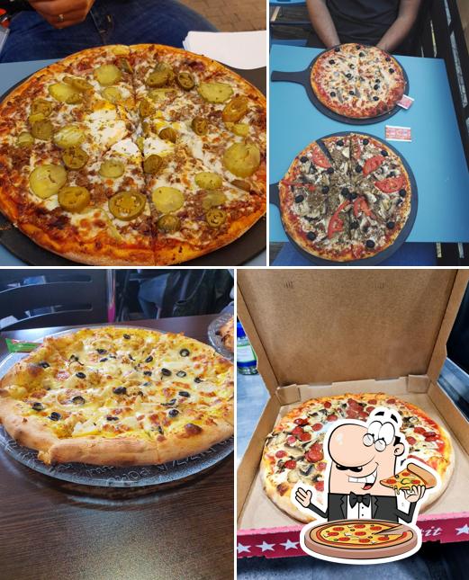 Commandez de nombreux genres de pizzas