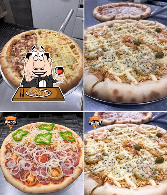 Experimente diferentes variedades de pizza