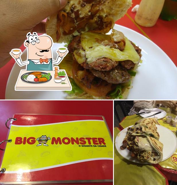 Comida em Big Monster Cidade dos Funcionários