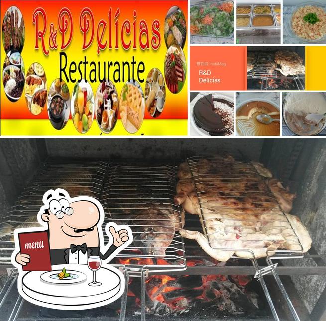 Comida em R&D Delícias Restaurante e Pizzaria