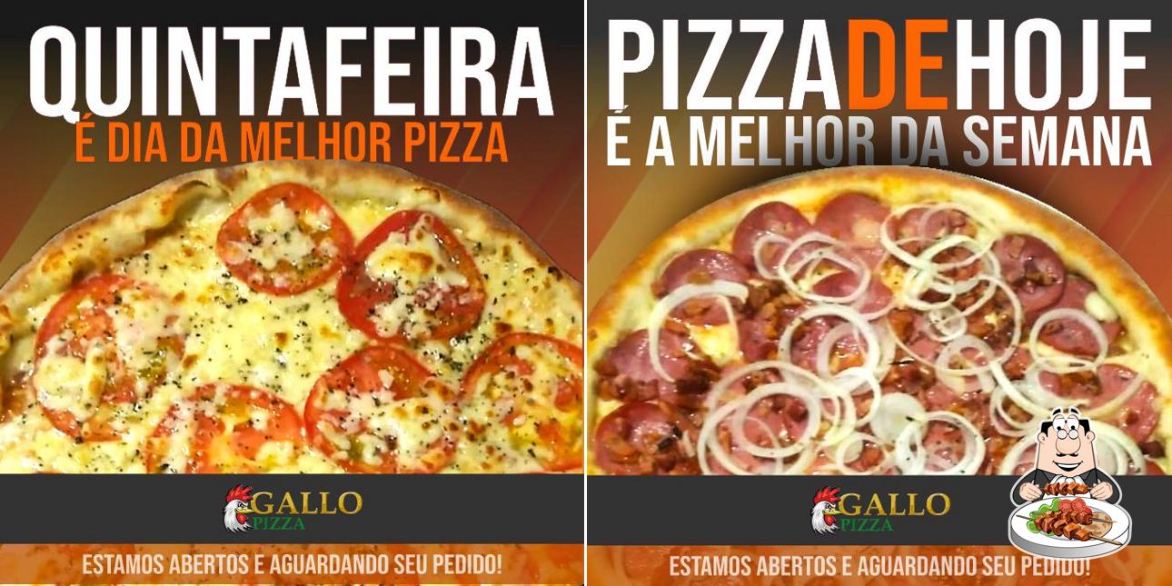 Platos en Gallo Pizza