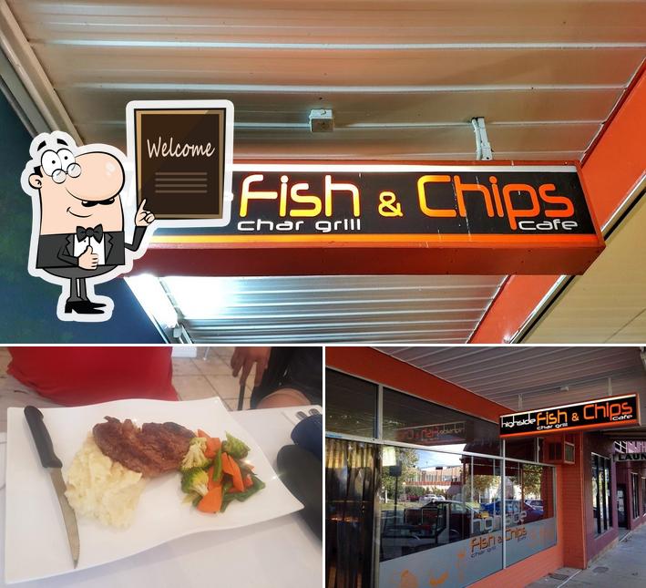 Highside Fish & Chips Cafe Yarra Glen in Yarra Glen Restaurant menu