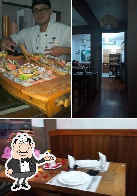 O interior do Mister Shao & Happy Sushi Culinária Chinesa E Japonesa