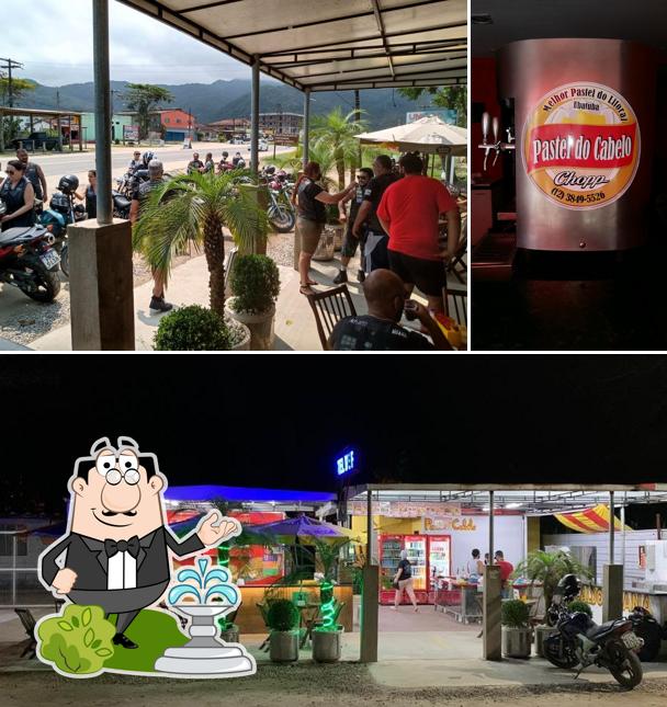 Entre diversos coisas, exterior e cerveja podem ser encontrados no Pastel do Cabelo, o verdadeiro pastel de feira !