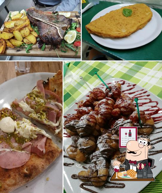 Prenez des repas à base de viande à Basilicò - Pizzeria d'Asporto