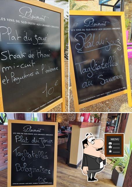 Le menu du tableau présente les options disponibles)