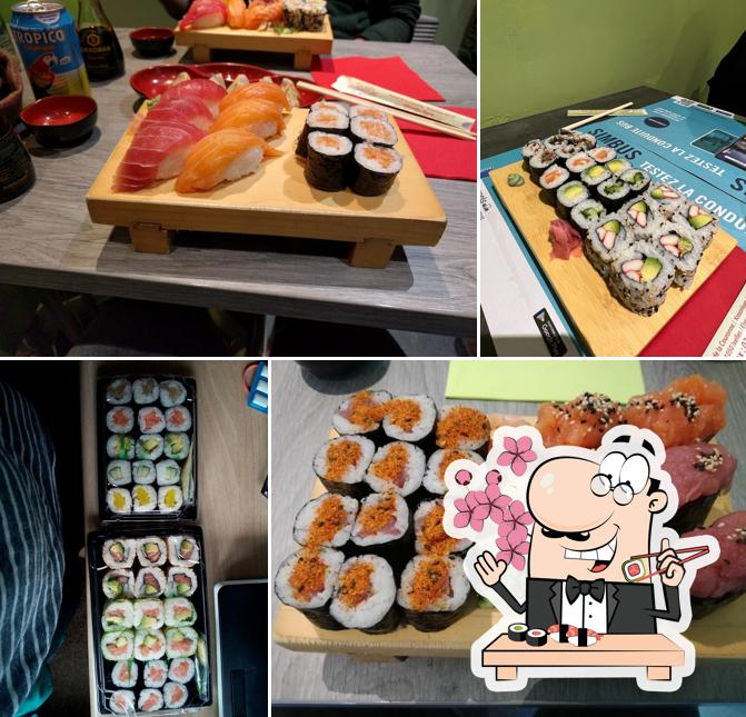 Les sushi sont disponibles à Sushi House Ixelles