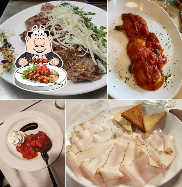 Platti al Trattoria “Alle Valanghe”