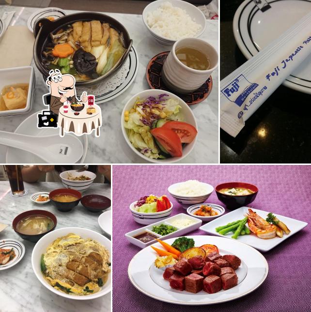 Food at Fuji Restaurant