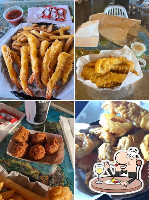 Comida en Anchors Fish & Chips