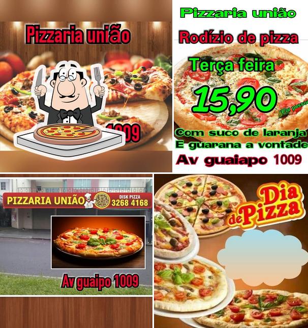 Peça pizza no Pizzaria União