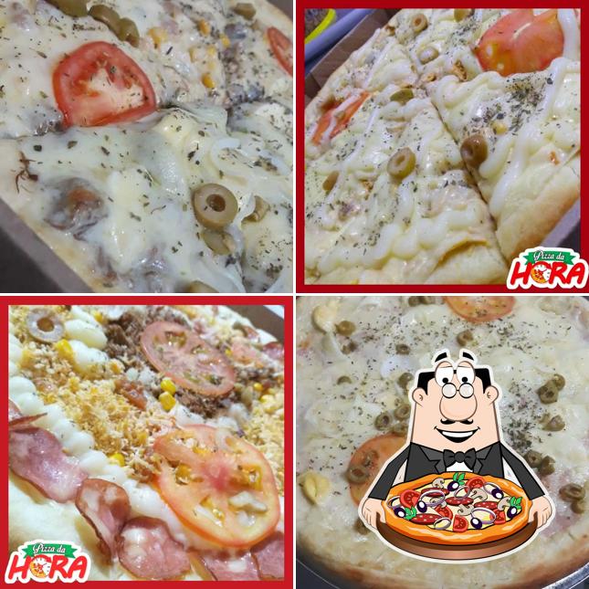 No Pizza da hora, você pode provar pizza