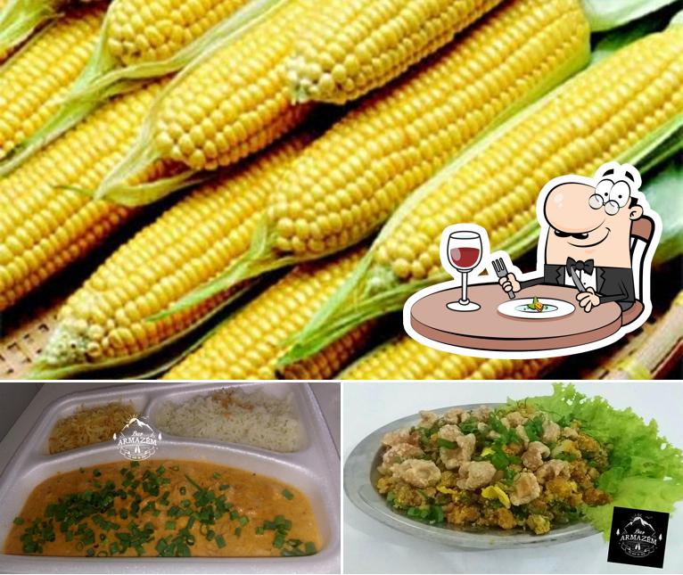 Comida em Bar Armazém - O mió de Gv