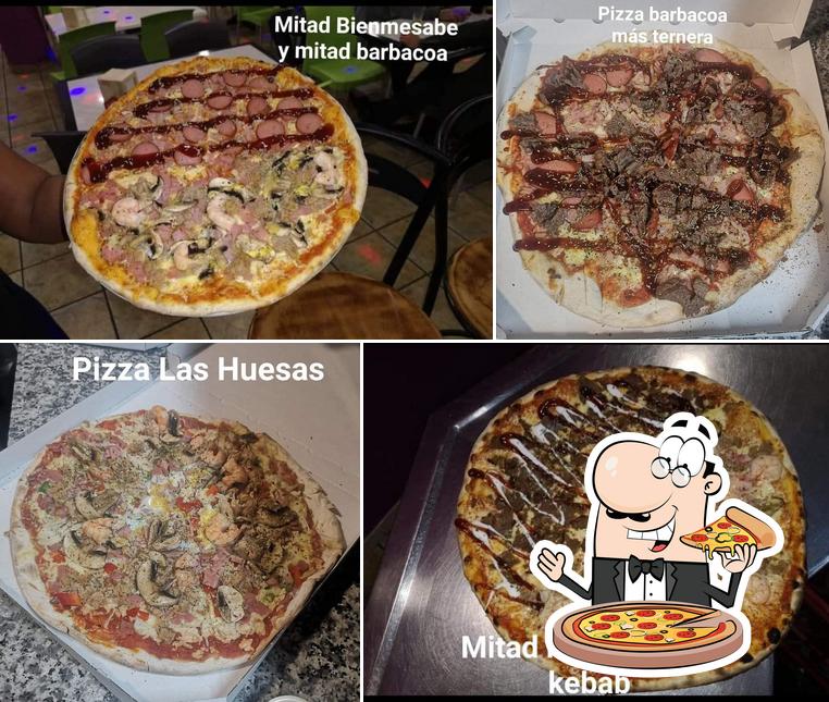 Prueba una pizza en Cafetería Bienmesabe