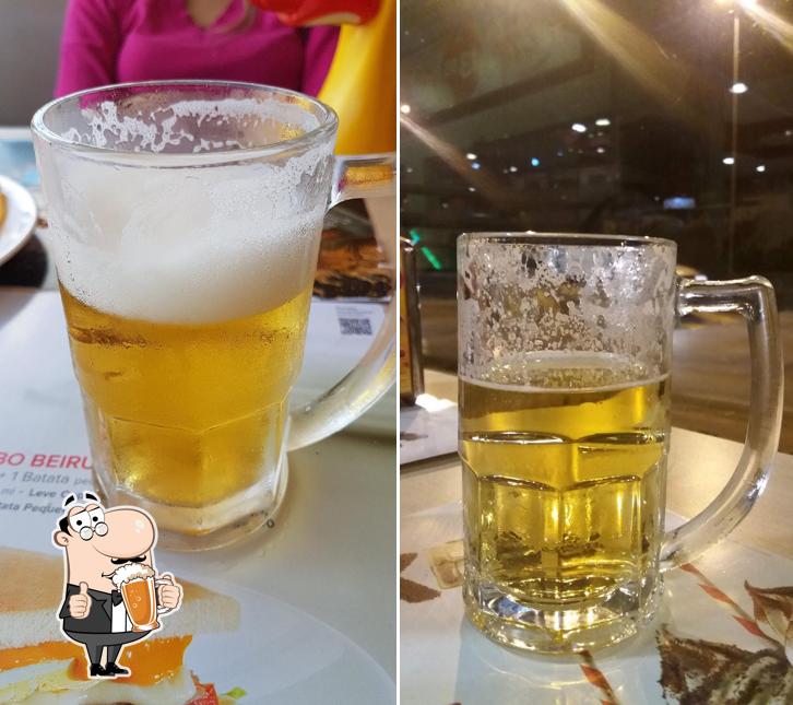 Habib's serve uma opção de cervejas